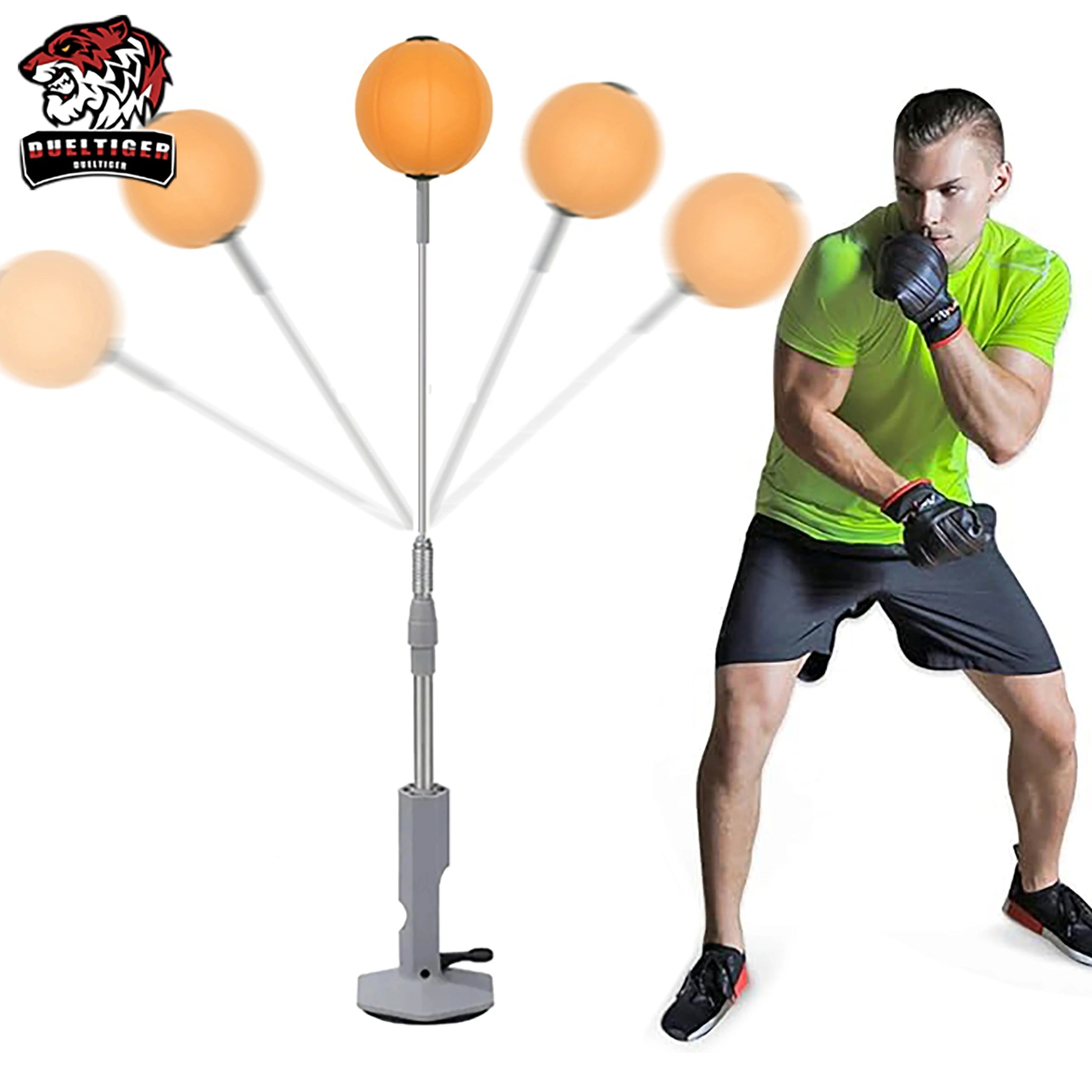 Lightweight Home Boxing Speed Bag – Suction Cup Reflex Training Bag for Teens & Adults - silverfoxgoods